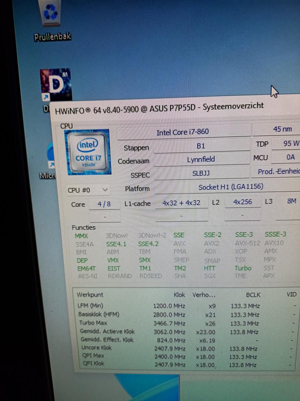 Asus desktop computer