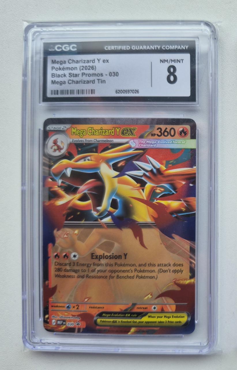 Pokemon Charizard Y ex CGC Graded!