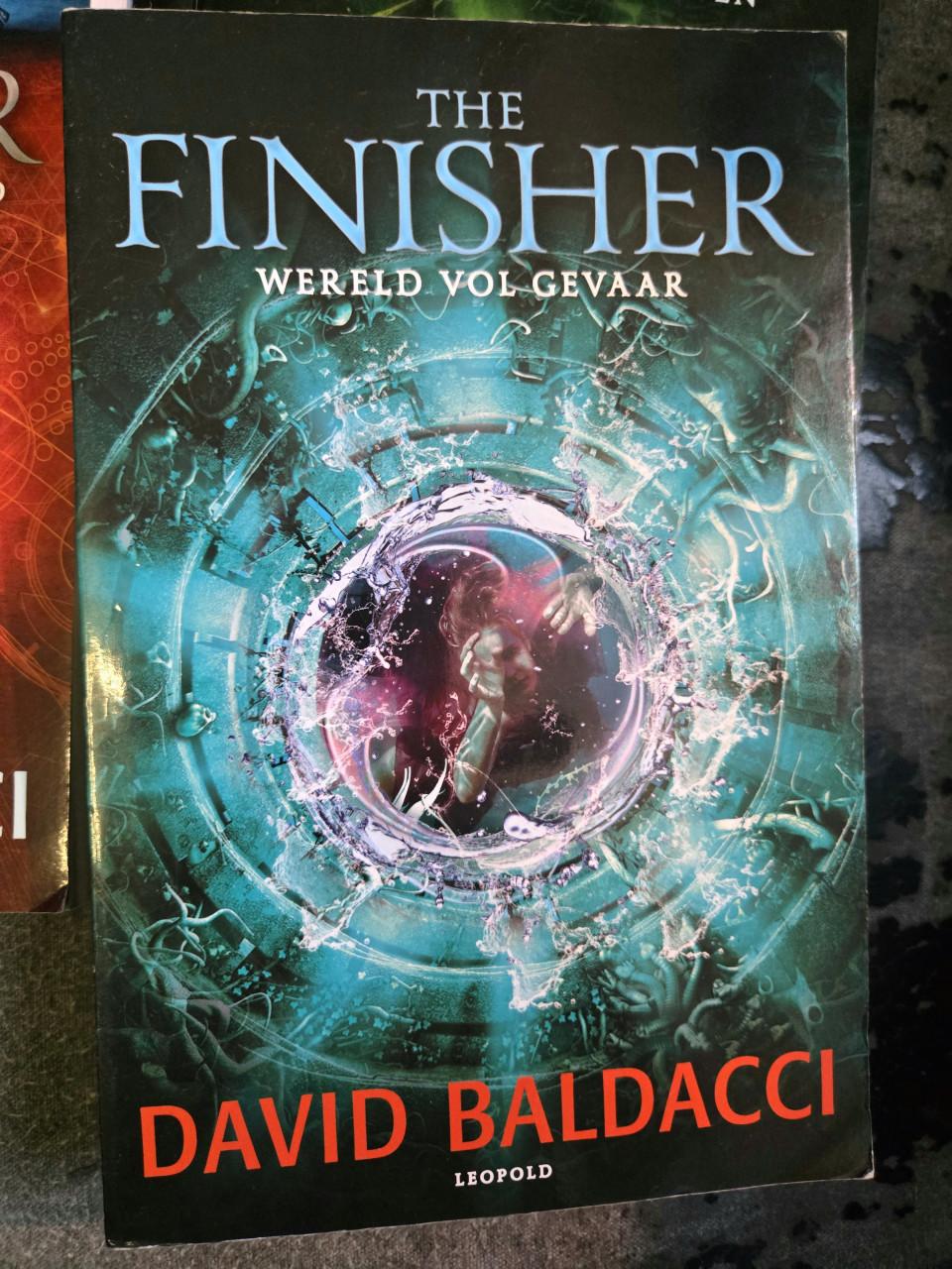 4 boeken uit de The Finisher-serie van David Baldacci.