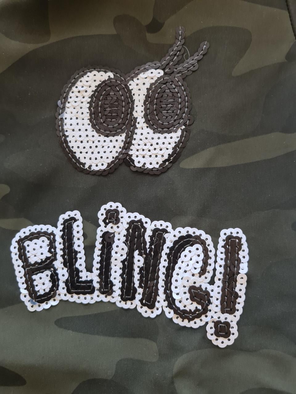Tom-Du Jurk Camouflage Bling Maat 128-134