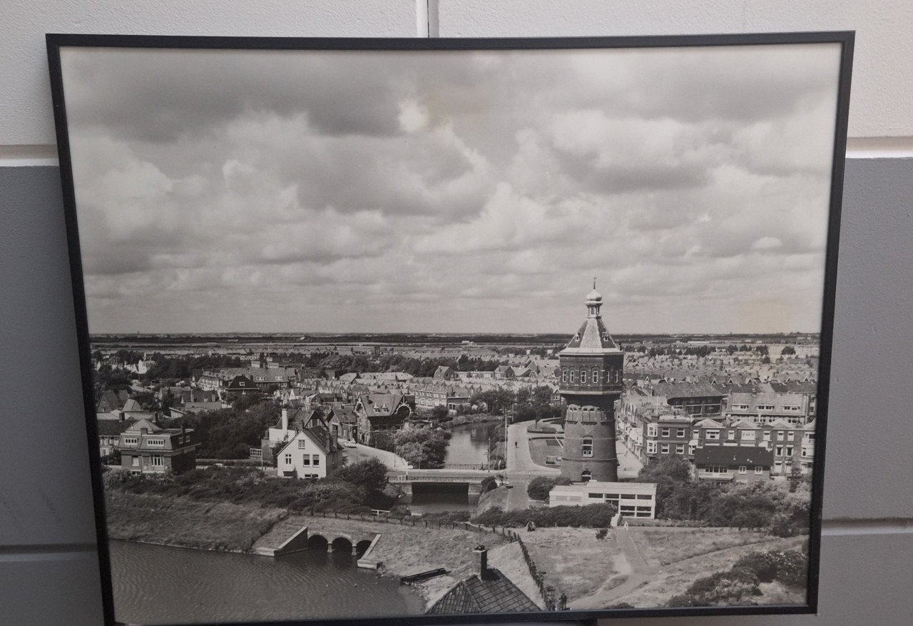 Oude foto in lijst