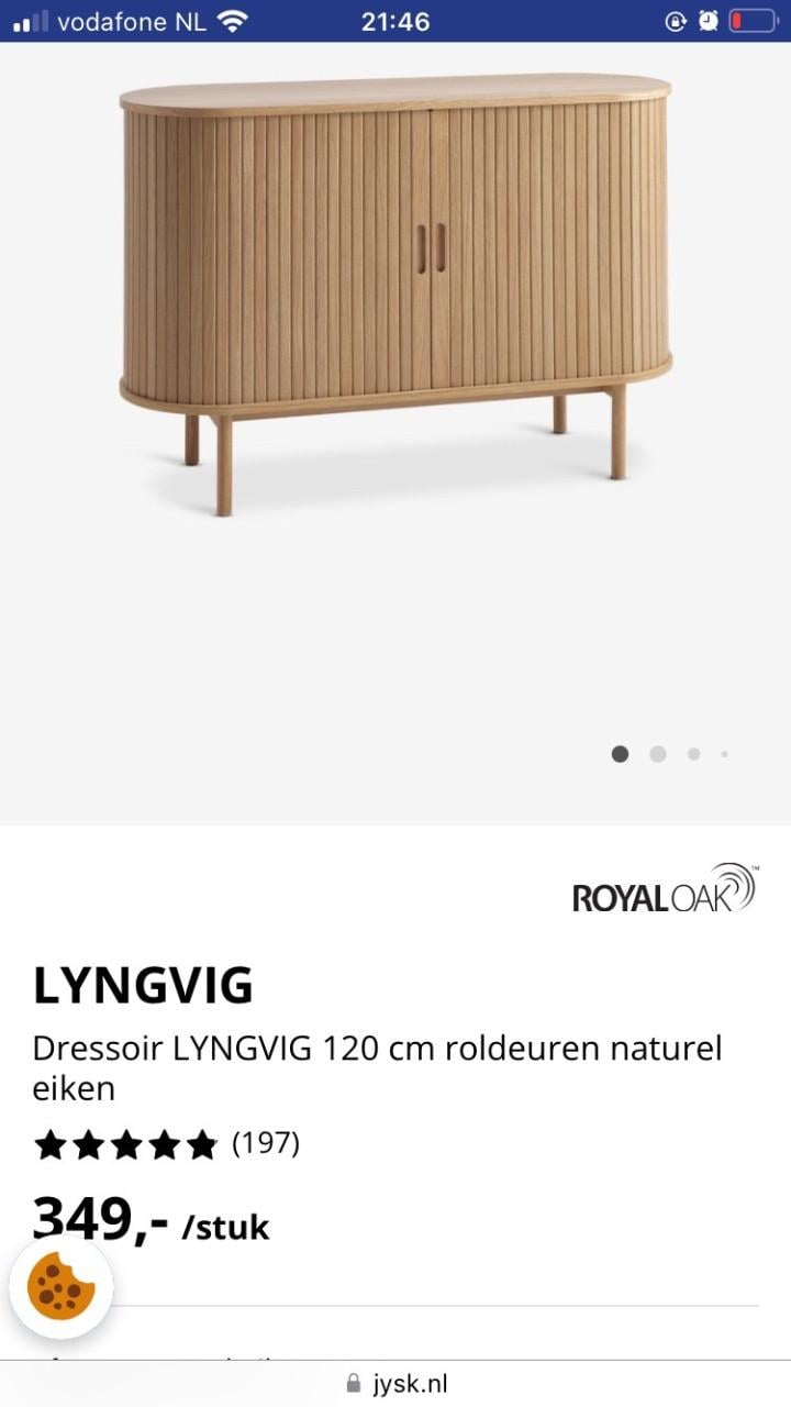 Dressoir NIEUW in doos! jysk
