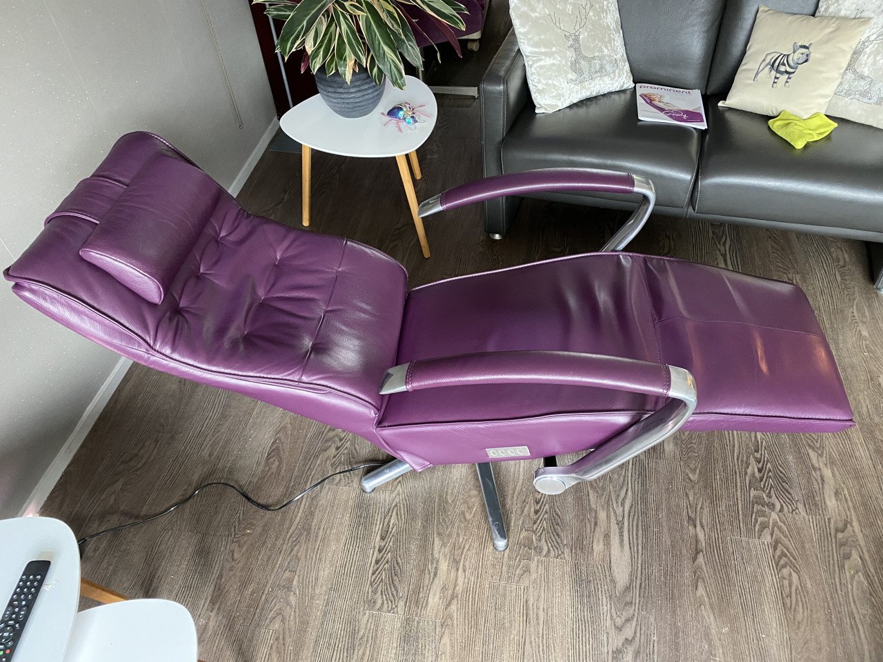 Relax fauteuil van Prominent met accu oplader