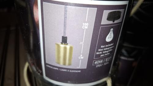 4 hanglampen