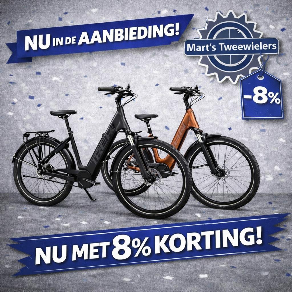Trek District +4 Elektrische heren/dames modellen 8% Korting