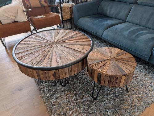 Salontafel met bijzettafel