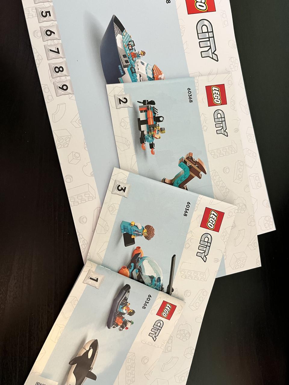 Lego City poolonderzoek boot 60368