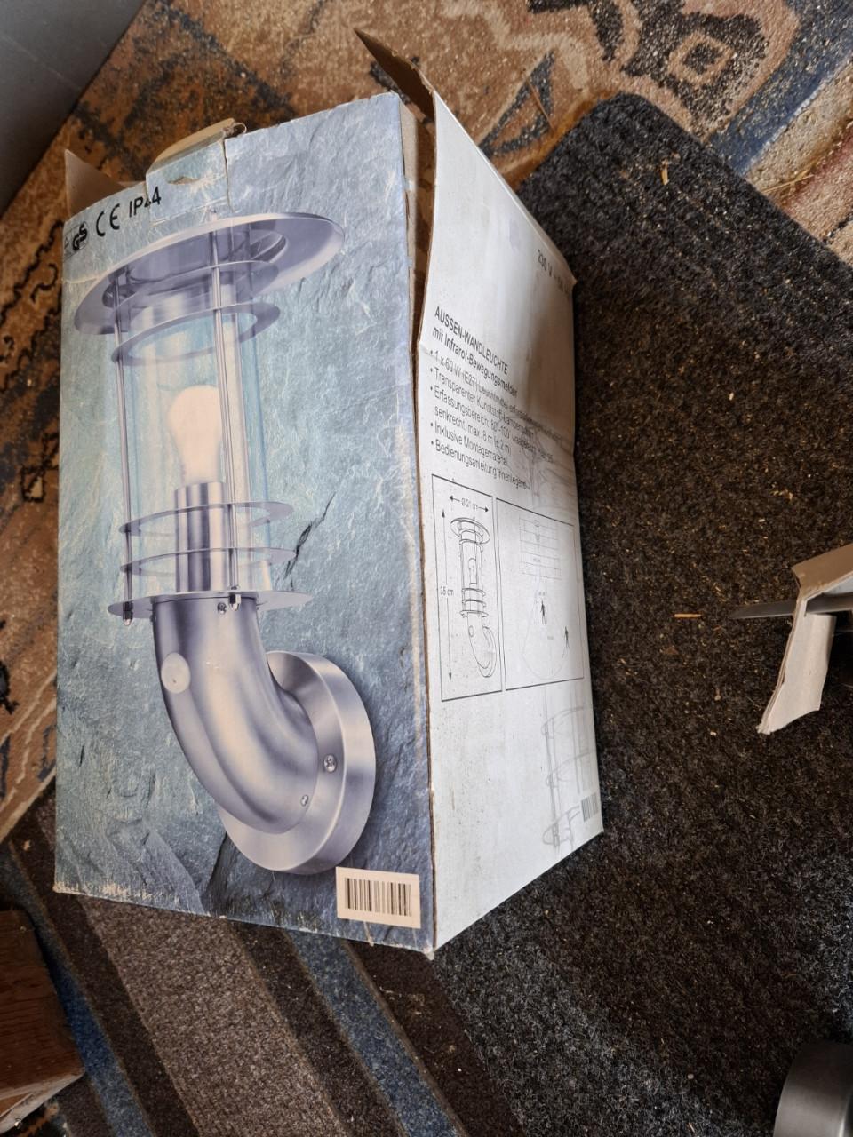 Buitenlamp  met Sensor