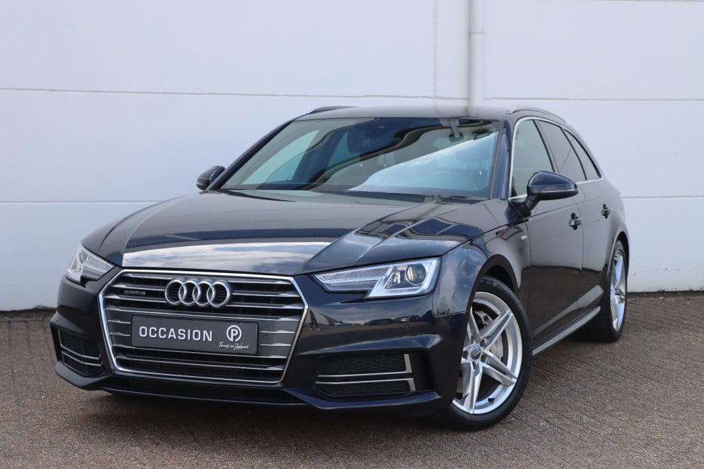 Audi A4 avant 2.0 tfsi quattro sport pro line s l origineel nederlands gele