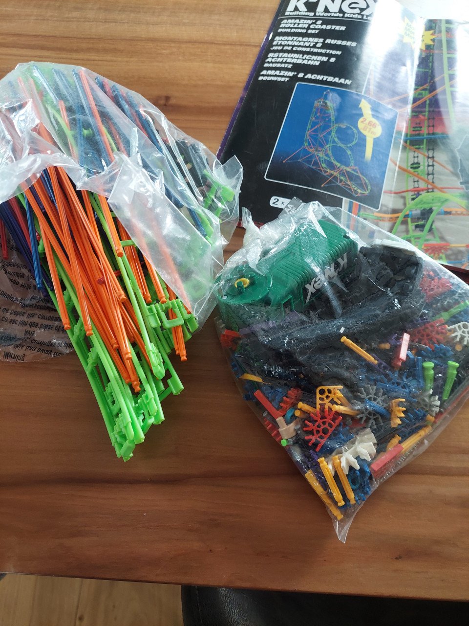 Knex roller coaster