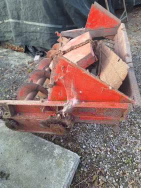 Te koop mestwals van krone mest verspreider.