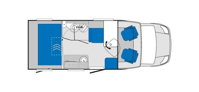 Te huur 3 pers camper gratis koffie met ... bij bezichtiging deze week