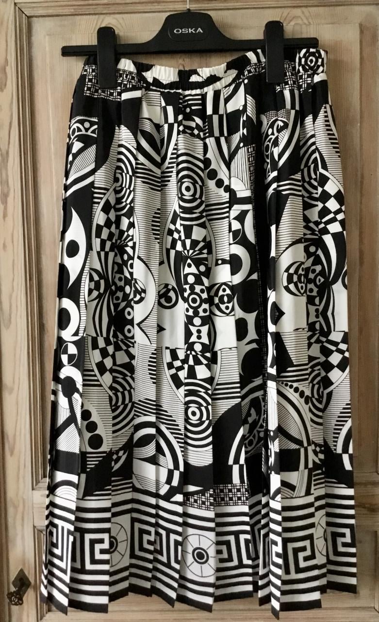 Onberispelijk Vintage Dames jasje dasje rok, Pop-art dessin