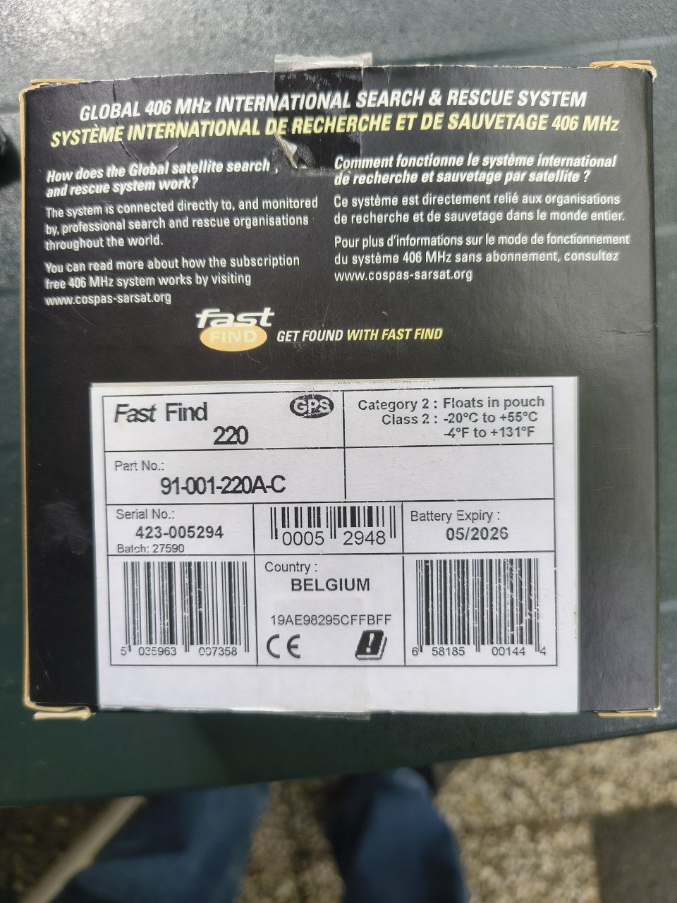 Fastfind Plb