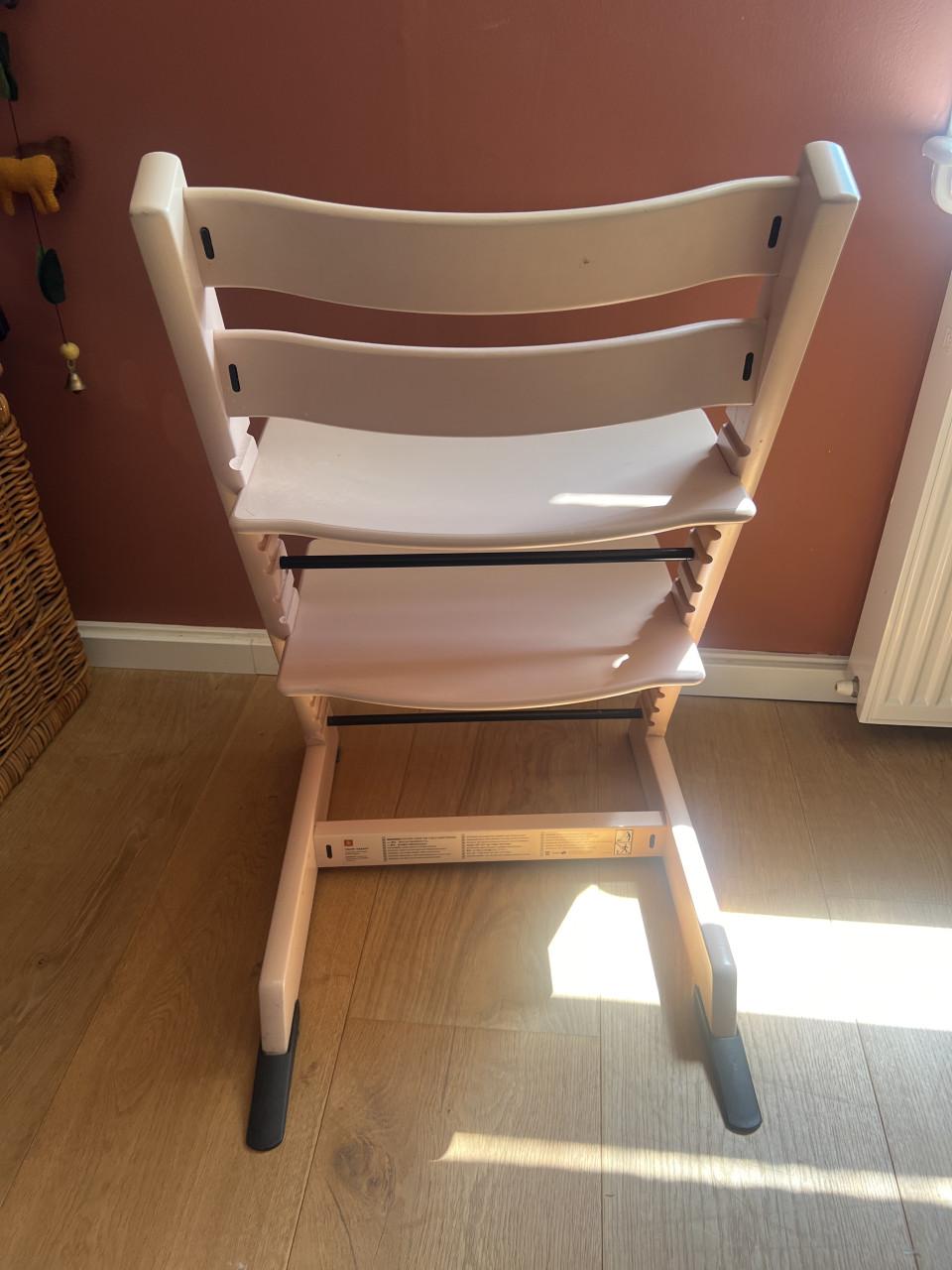 Tripp Trapp kinderstoel licht roze