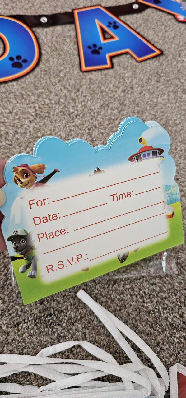 Paw patrol feestartikelen