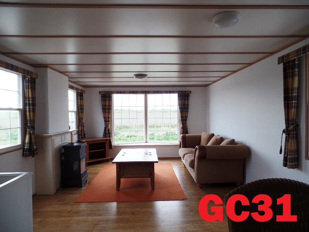 Div. modellen Likon chalet met dubbel glas