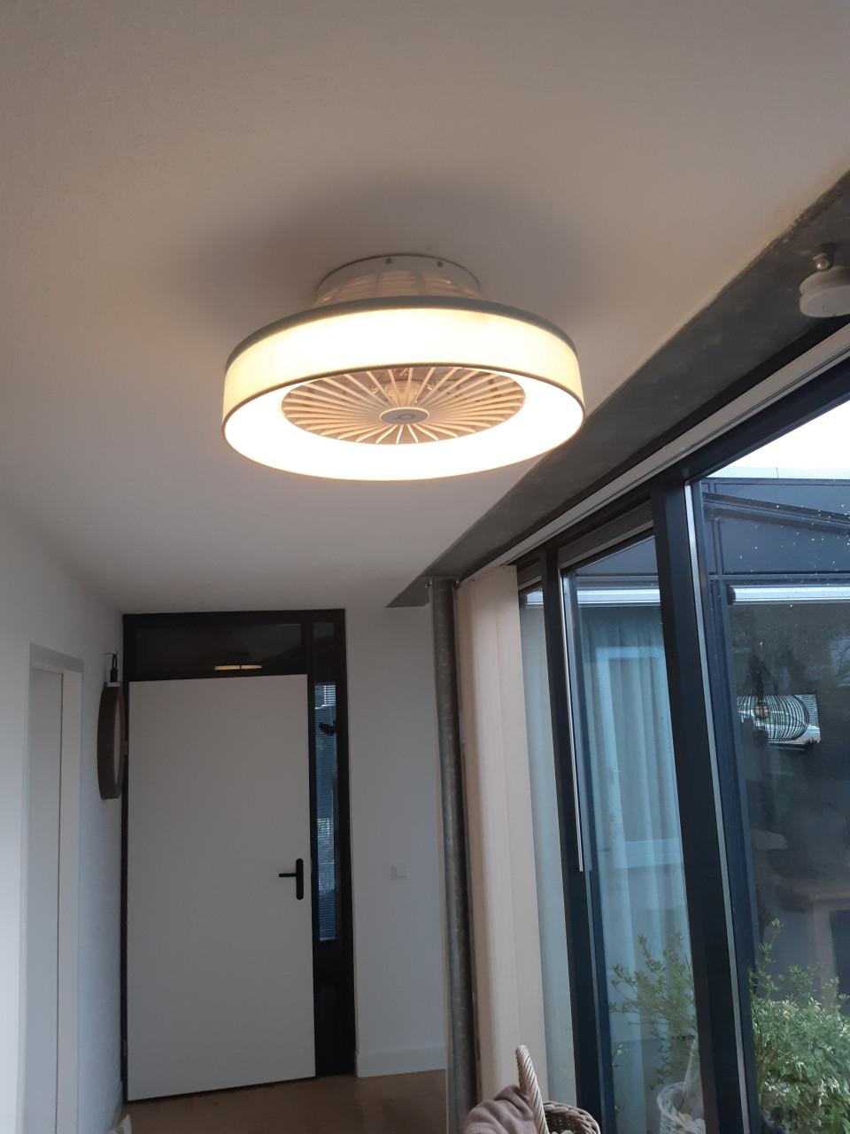 Plafond lamp ventilator