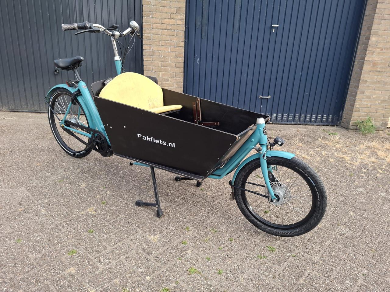 Elektrische Bakfiets.nl cargo long met veel extra's