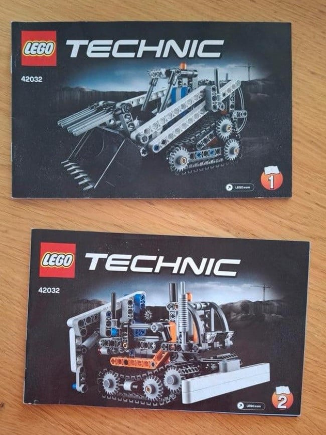 Technic LEGO 42032 sneeuwschuiver / bulldozer