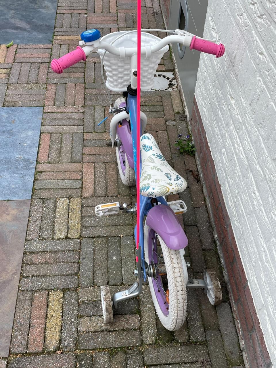 Meisjesfiets Disney Frozen 14 inch