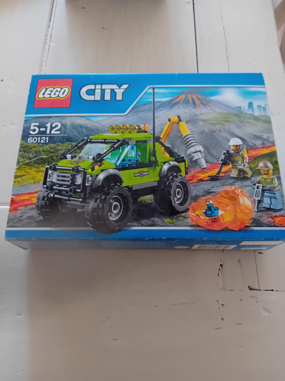 Lego city vulkaan onderzoek truck nr 60121