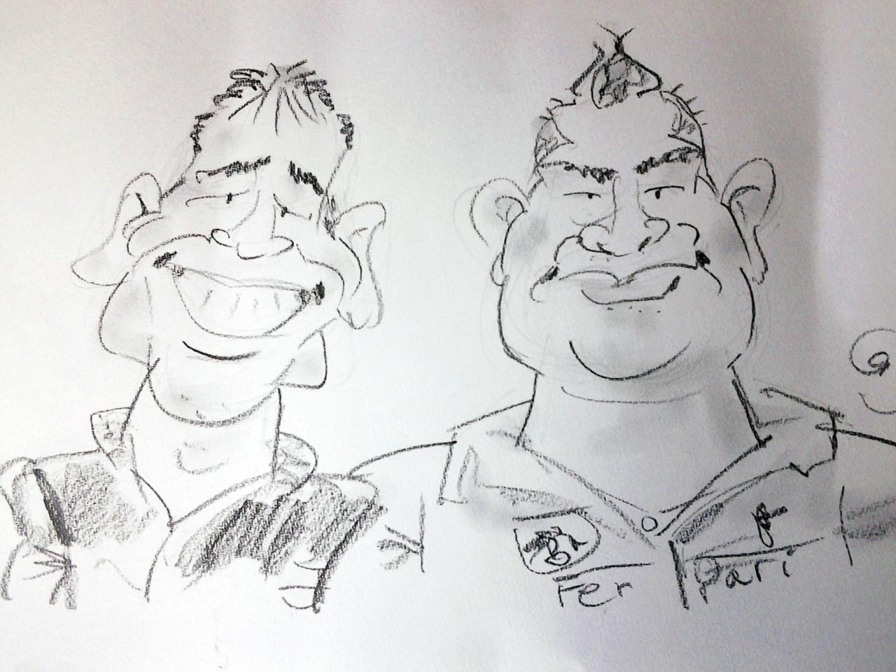 Leuk voor uw feest: laat karikaturen tekenen!