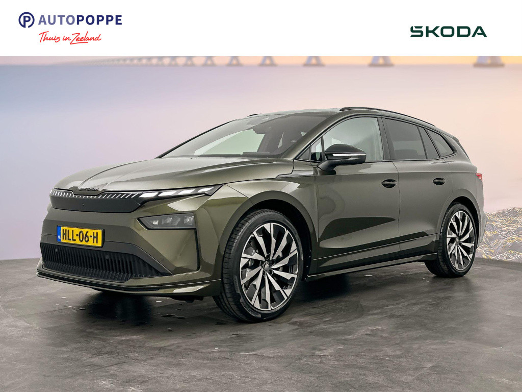 Skoda Enyaq Iv sportline elektromotor 210 kw / 286 pk suv elektri