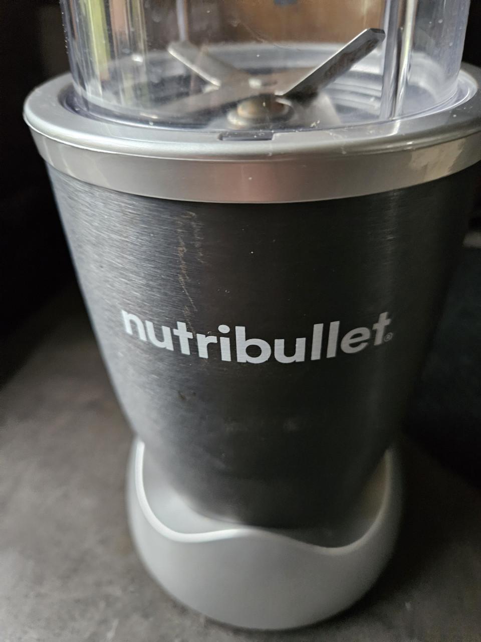 Zgan Nutribullet blender donkergrijs werkende en nette staat