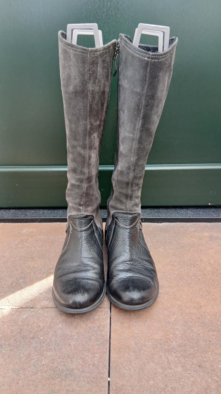 Hoge laars laarzen grijs apart 40/39 FOOTNOTES