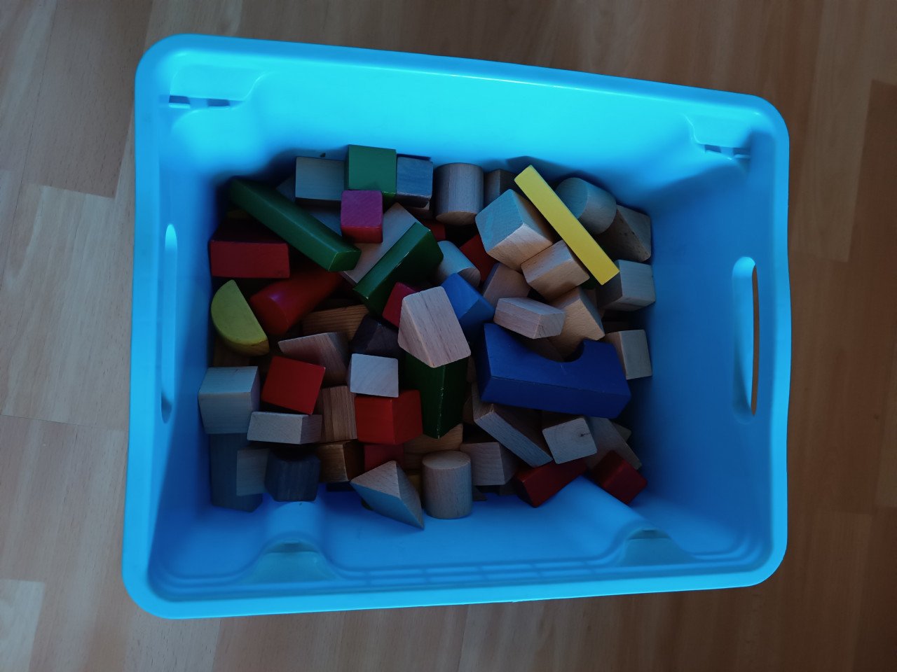 Houten blokken