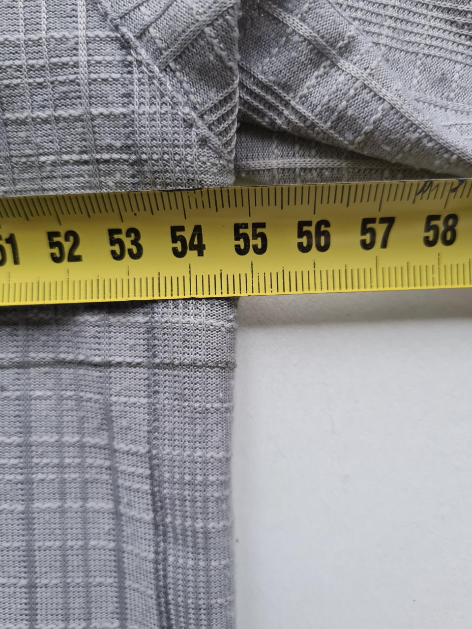 Licht grijze polo / blouse van Kaditi  Maat XL