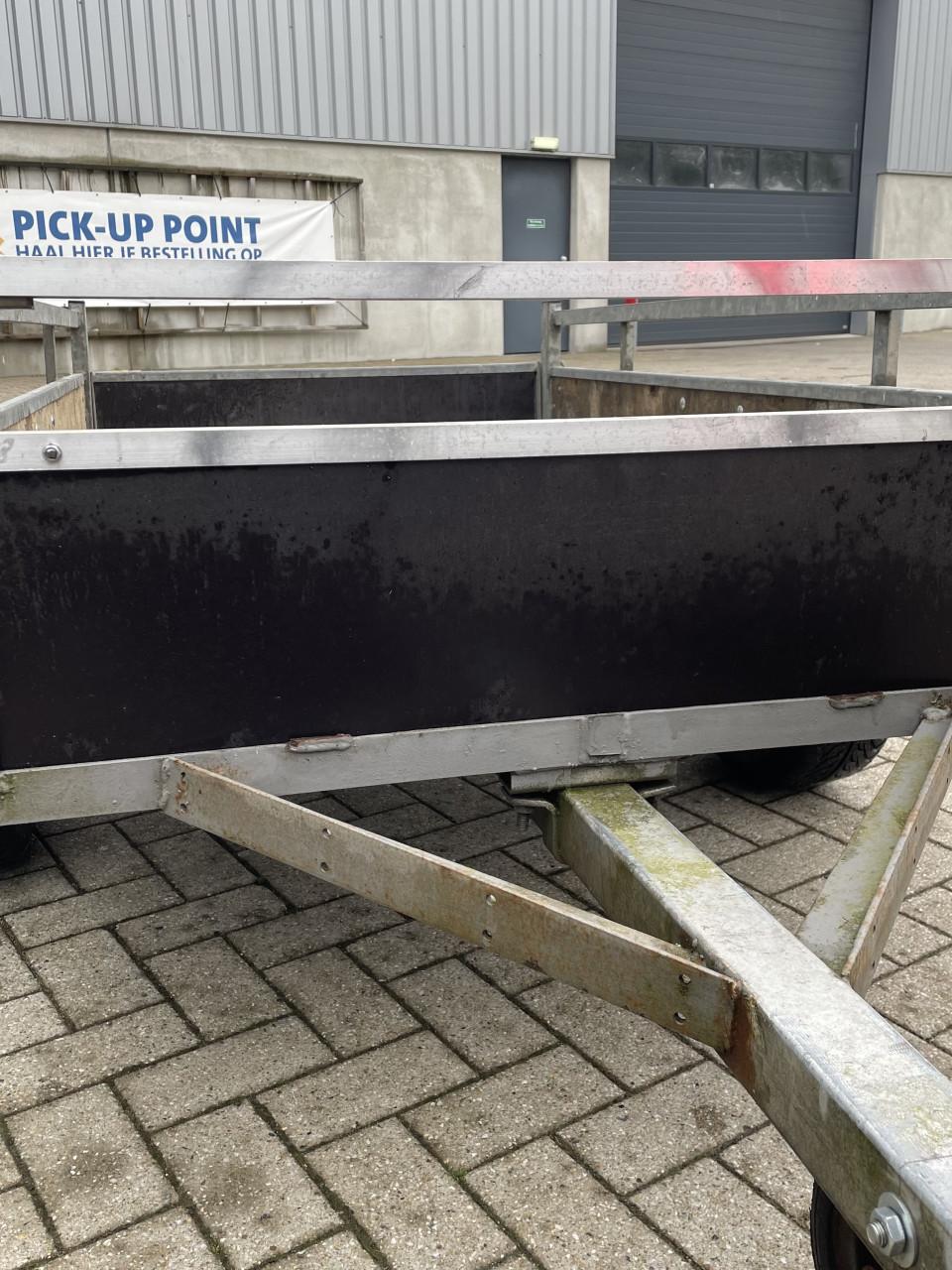 ZGAN Aanhanger 1.85 x 1M met Neuswiel!