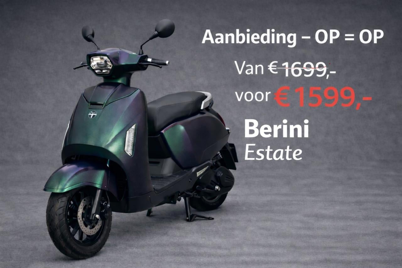 De nieuwste aanwinst in de Berini‑collectie nu bij Everywhere Mobility