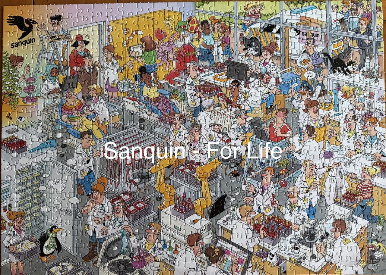 Jan van Haasteren - Sanquin for Life 🧩