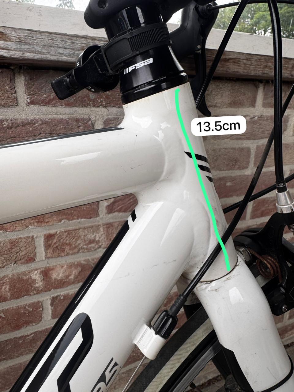 Koersfiets - dames - Nauwelijks gebruikt