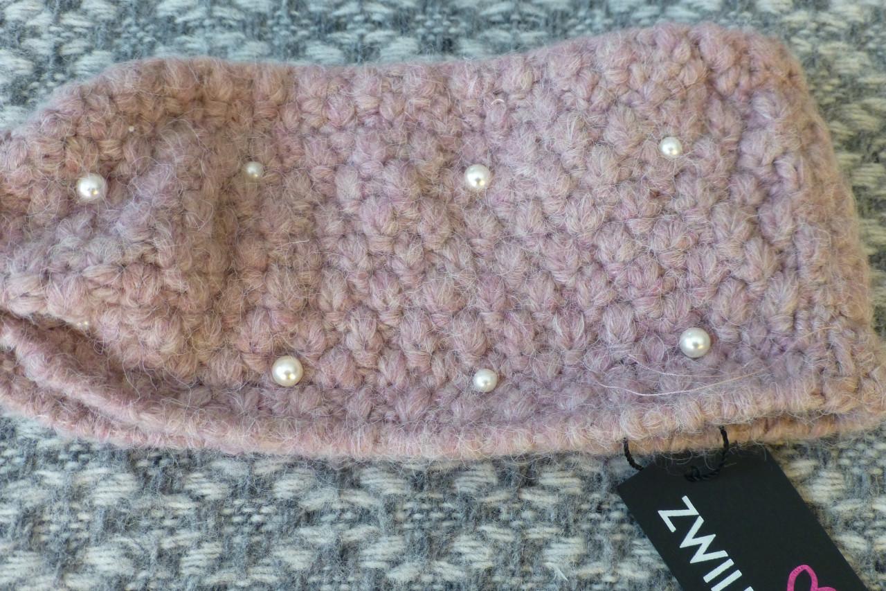 Zwillingsherz hoofdband met kristal/glazen parels - Nieuw