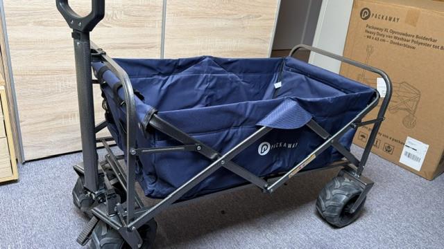 Opvouwbare bolderkar!