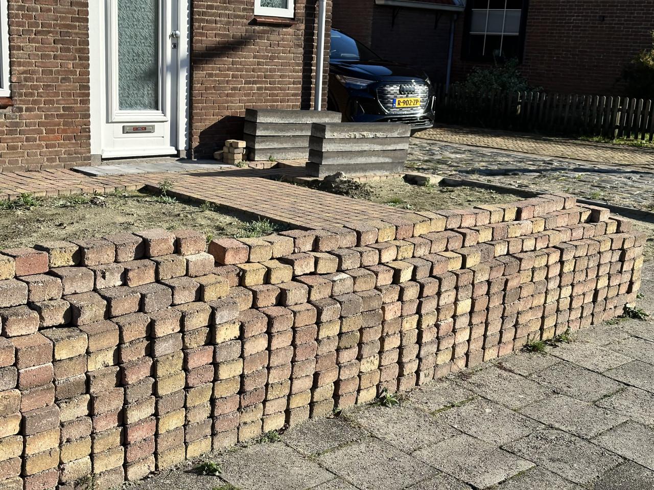 Gratis klinkers 10x10 cm