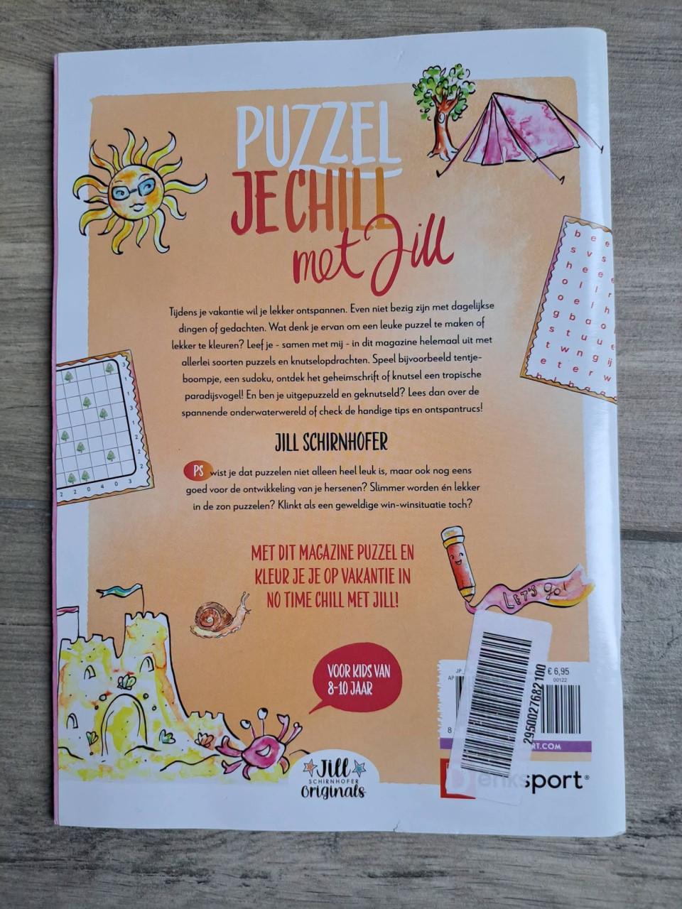 Denksport Puzzel je chill met Jill