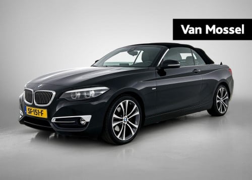 BMW 2-serie cabrio 220i high executive | automaat | lmv | leder | navigatie