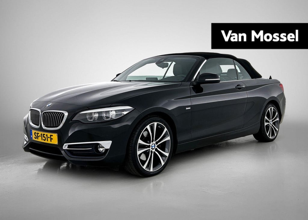 BMW 2-serie cabrio 220i high executive | automaat | lmv | leder | navigatie