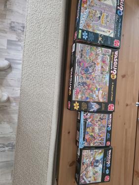 4 wasgij puzzels