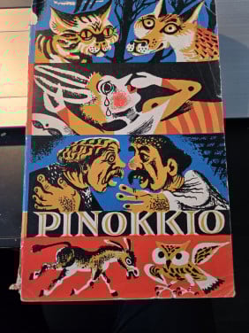 Boek : Pinokkio C. Collodi 6e druk 1962
