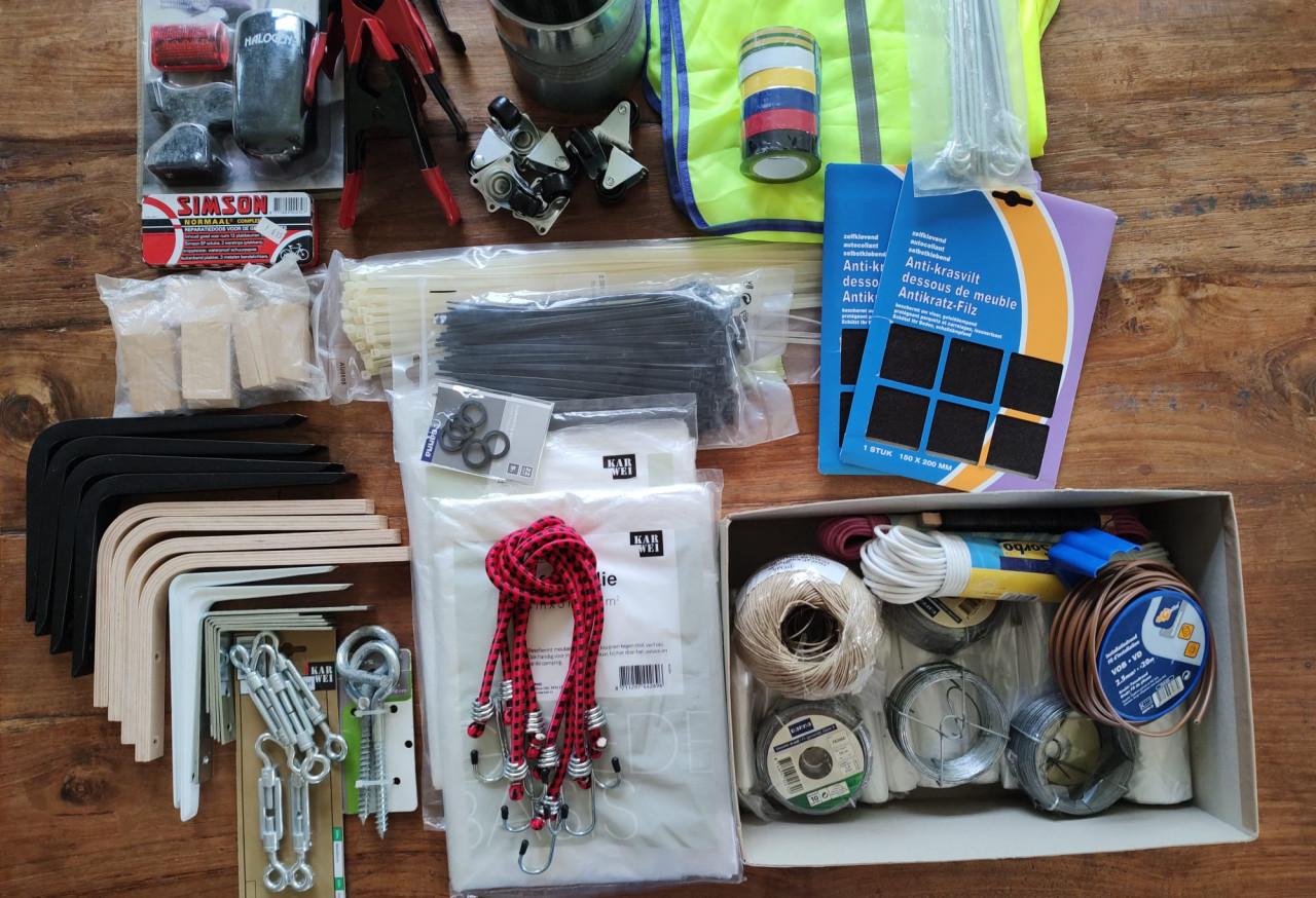 Gereedschap en materialen