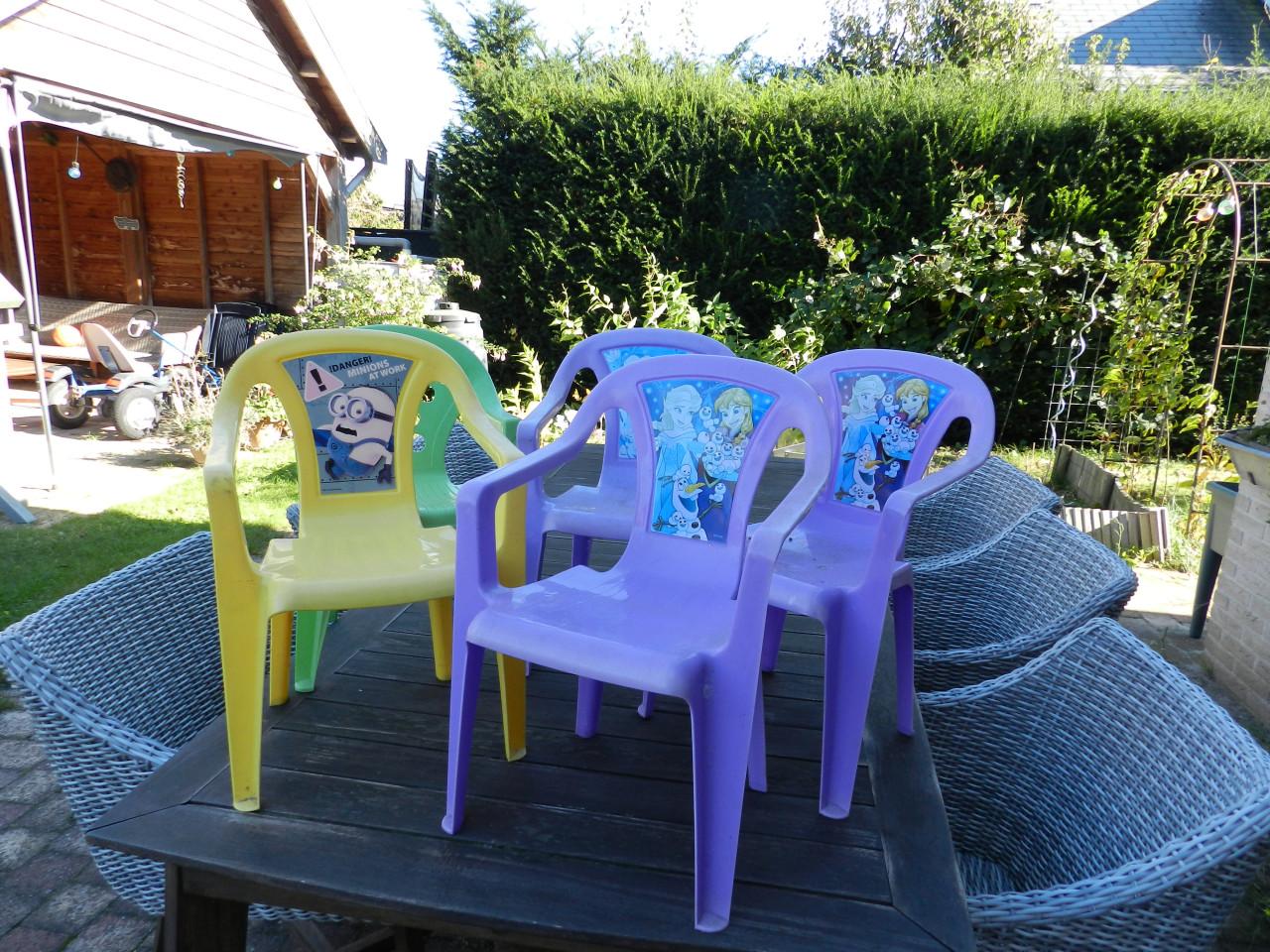 5x Kinderstoel (kuipstoel)