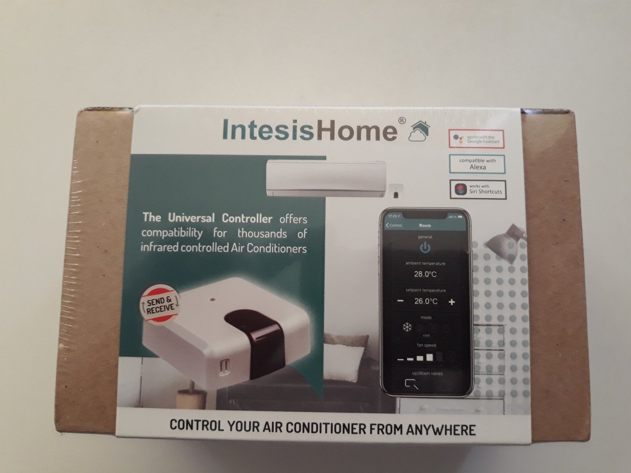 Wifi-controler voor je airconditioning voor je smartphone, tablet of PC