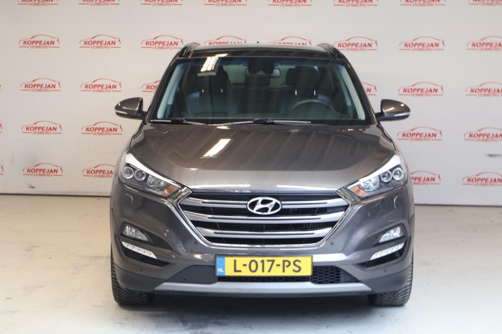 Hyundai Tucson 1.6 t-gdi premium 4wd, carplay, trekhaak, pano, stoel + stuu