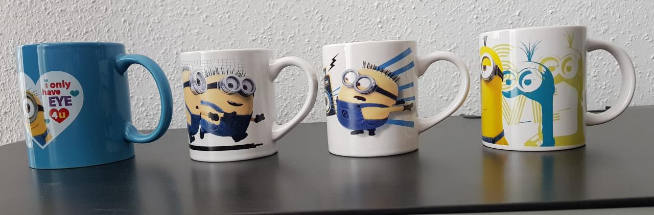 4 Minion mokken