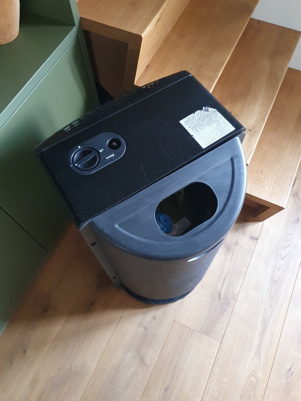 Gaskachel op propaan, butaan of LPG van Bartolini.
